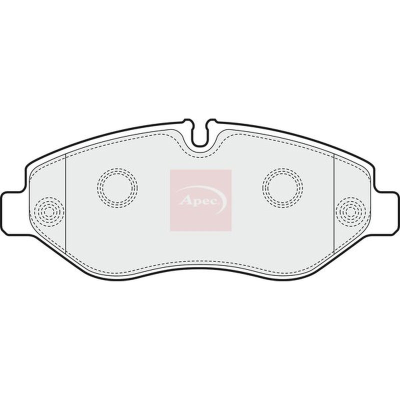 Apec Front Brake Pad Set PAD1597