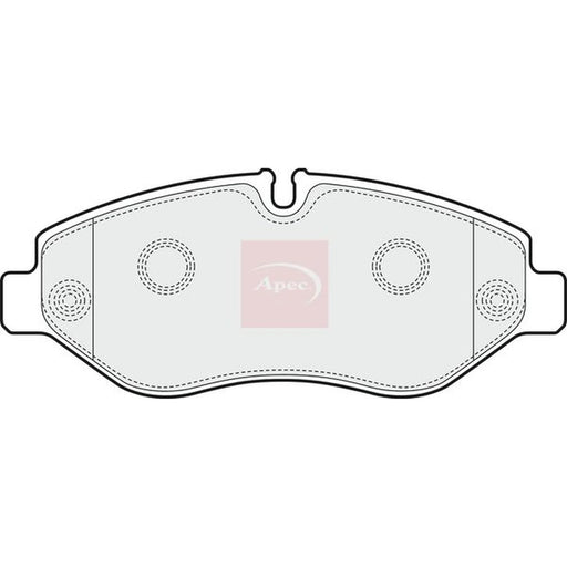 Apec Front Brake Pad Set PAD1597