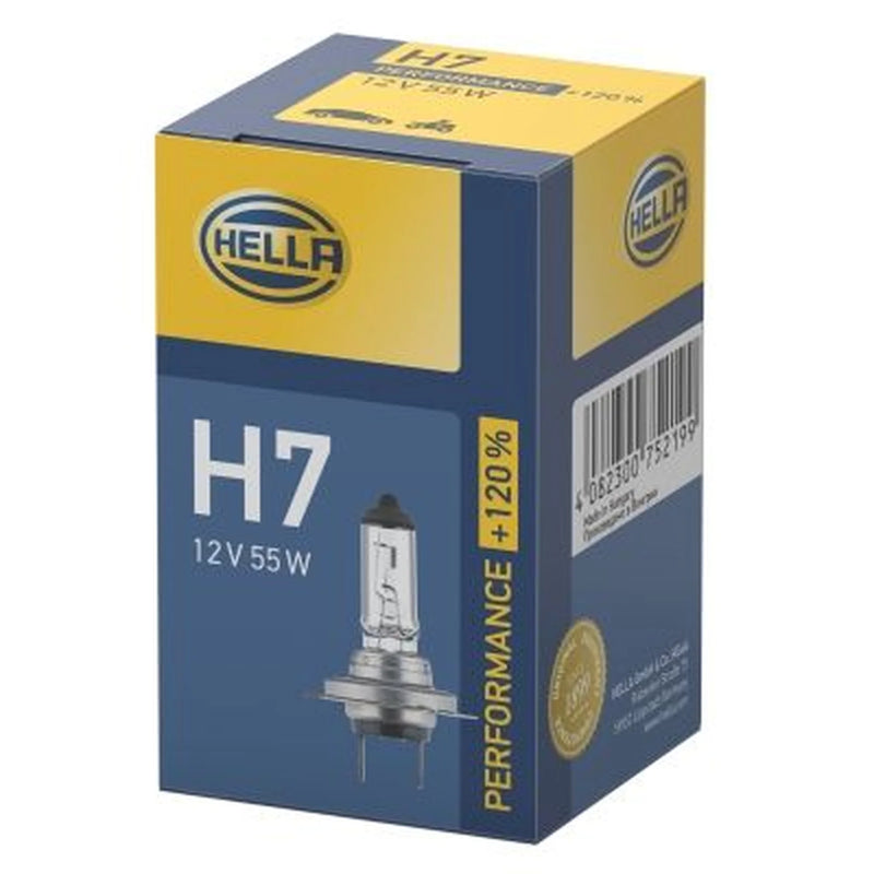 Hella Bulb H7 12V 55W PX26D +120 8GH 8GH 223 498-031