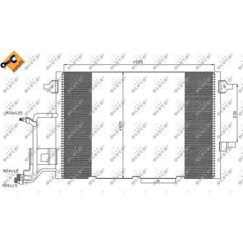 NRF Air Conditioning Condenser 35317