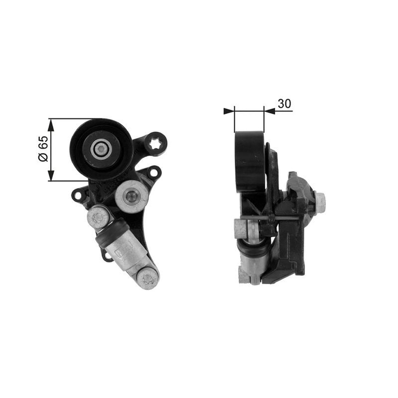 Gates Auxiliary Belt Tensioner T38305