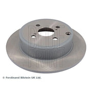 Blue Print 2 x Solid Rear Brake Discs ADT343169