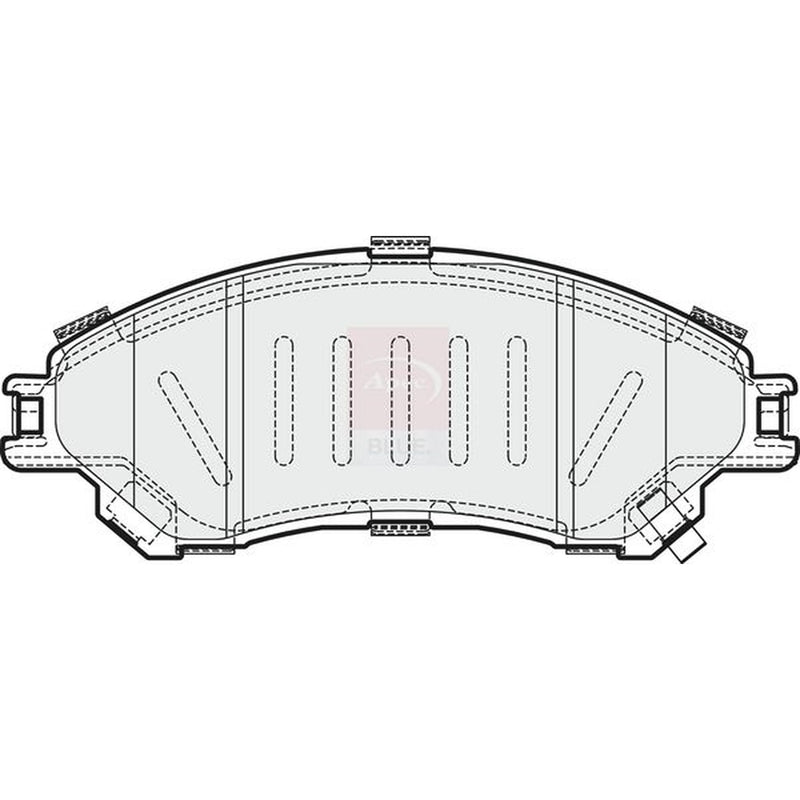 Apec Front Brake Pad Set PD3755