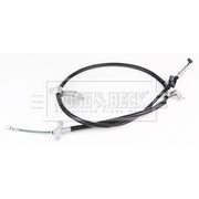 Borg & Beck Handbrake Cable Left Rear BKB3552