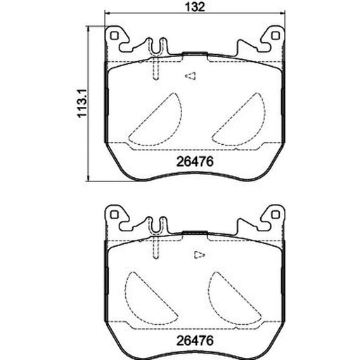 Mintex Front Brake Pad Set MDB4369