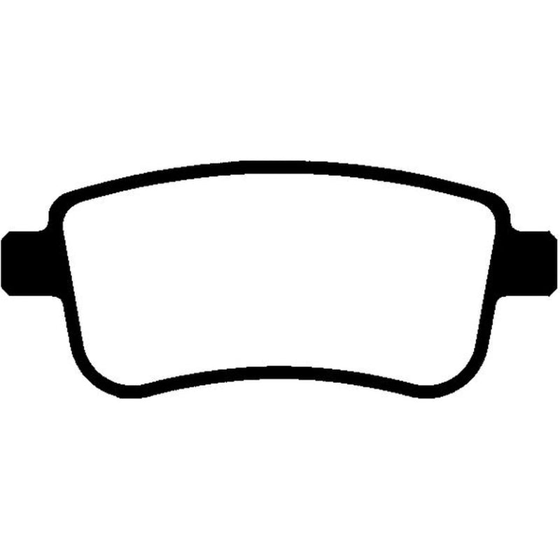 Abtex Rear Brake Pad Set PLU2058