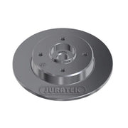 Juratek 2 x Solid Rear Brake Discs CIT163C