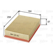 Valeo Engine Air Filter 585016