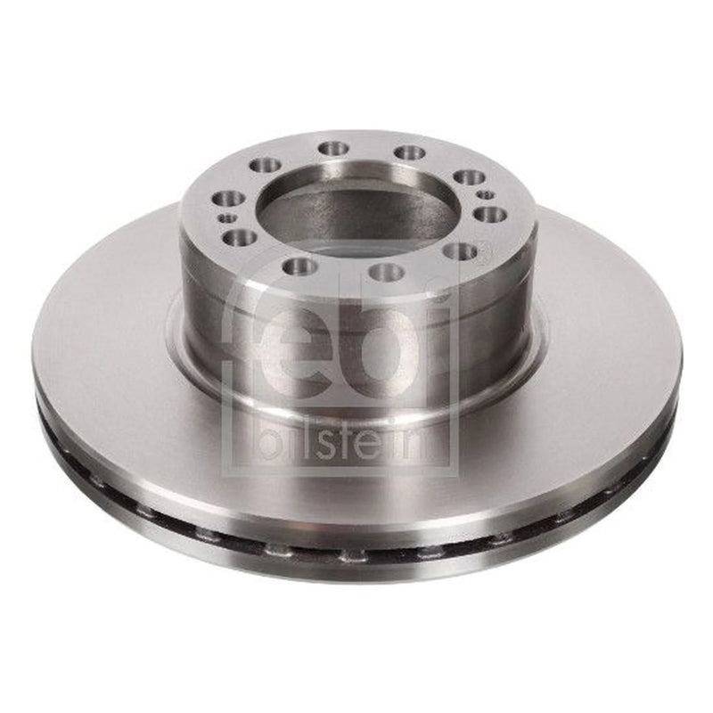 Febi 2 x Internally Vented Front Brake Discs 101734