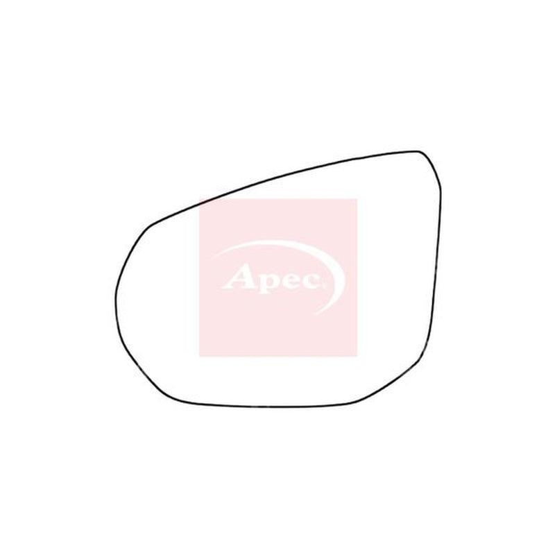 Apec Exterior Wing Mirror Glass Left AMS2773A