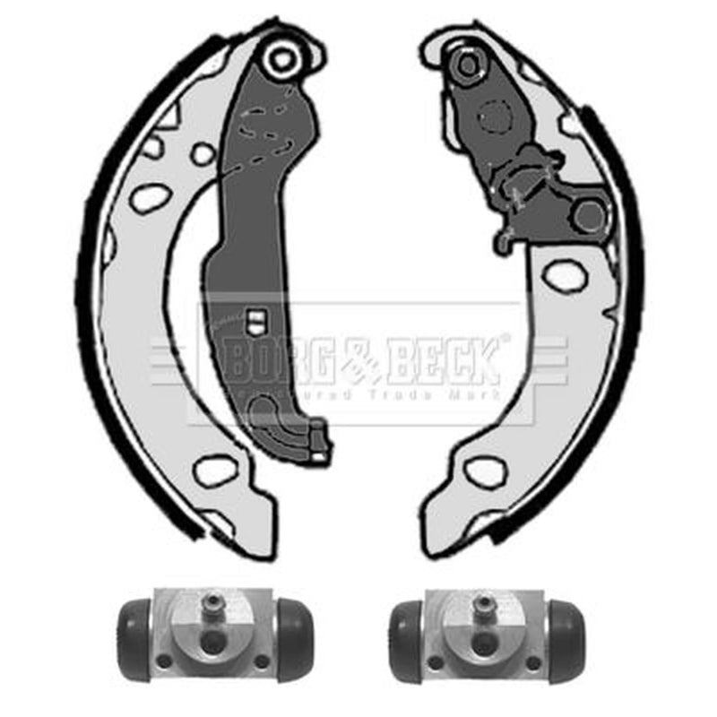 Borg & Beck Brake Shoe Set Axle Kit BBS1038K