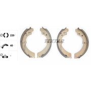 Textar Brake Shoe Set Axle Kit 91041200
