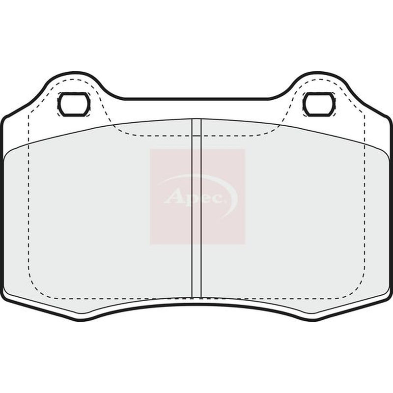 Apec Front Brake Pad Set PAD1271