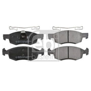 Febi Front Brake Pad Set 16750