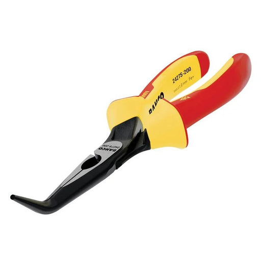 Bahco 2427S ERGO™ Insulated 45° Bent Nose Pliers 200mm (8in) - 2427S-200