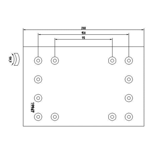 Textar Textar Cv Brake Lining Set 1996708 1996708