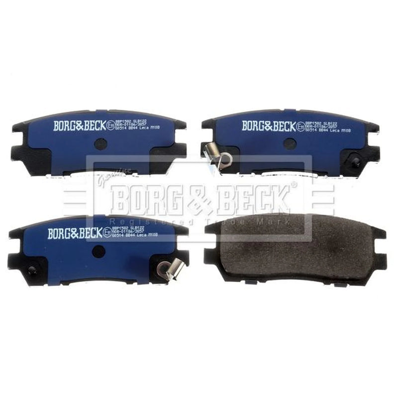 Borg & Beck 4 x Rear Brake Pad Set BBP1582