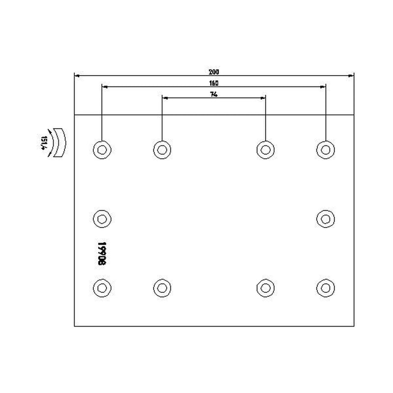 Textar Textar Cv Brake Lining Set 1990804 1990804