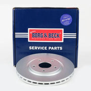 Borg & Beck 2 x Front Brake Discs BBD6084S