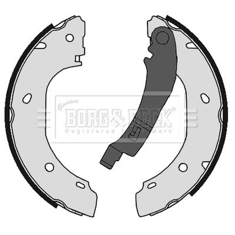 Borg & Beck Brake Shoe Set Axle Kit BBS6339