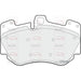 APEC Black Brake Pads (Front) (R90) PAD1647B fits Audi VW R8 Spyder A8 R8 Spyder Apec  - Town Parts