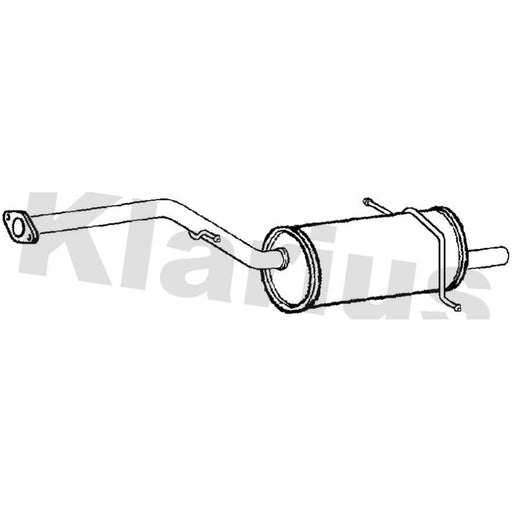 Klarius Box With Tail Pipe Rear SU70P