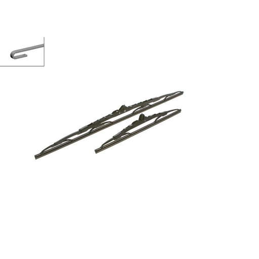 Bosch Wiper Front Wiper Blade Set 600mm + 350mm — 613 OE 95518316