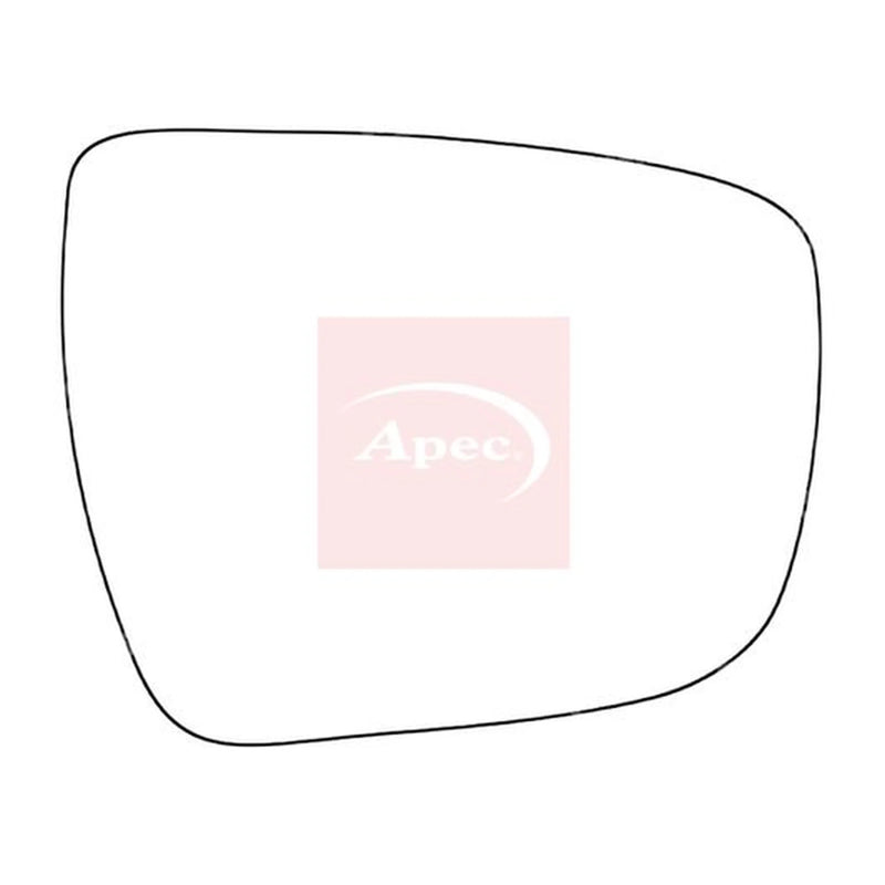 Apec Exterior Wing Mirror Glass Right AMS2660