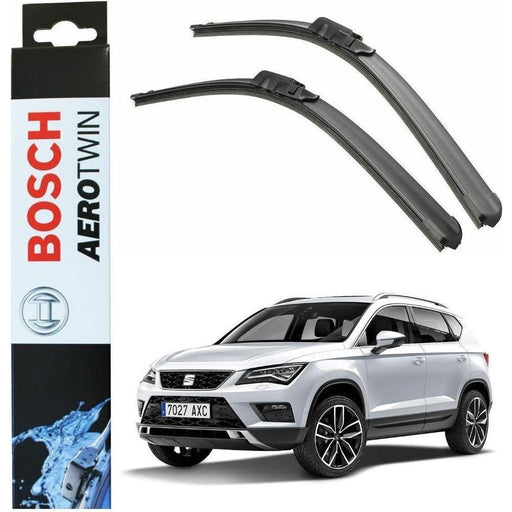 Bosch Aerotwin Front Wiper Blades Set Seat Ateca 04.16> A864S Bosch  - Town Parts