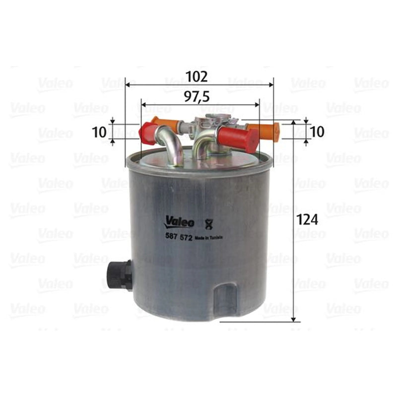 Valeo Fuel Filter Element 587572