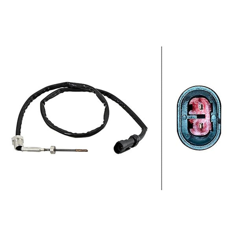 Hella Exhaust Gas Temperature Sensor 6PT 358 181-371