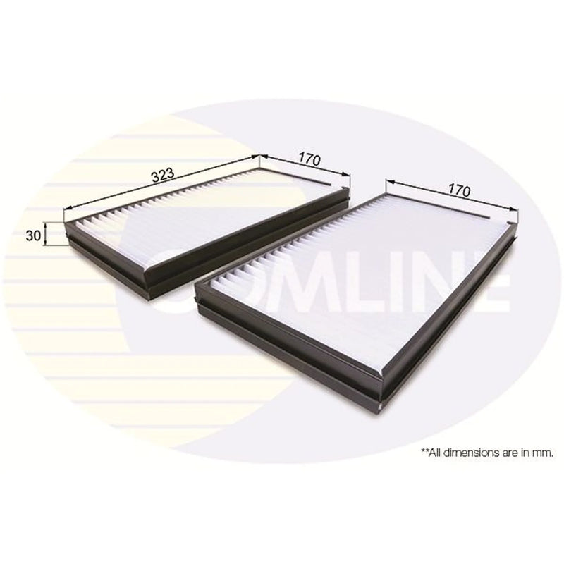 Comline Cabin Air Filter (Pollen Filter) EKF158