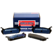 Borg & Beck 4 x Rear Brake Pad Set BBP1828