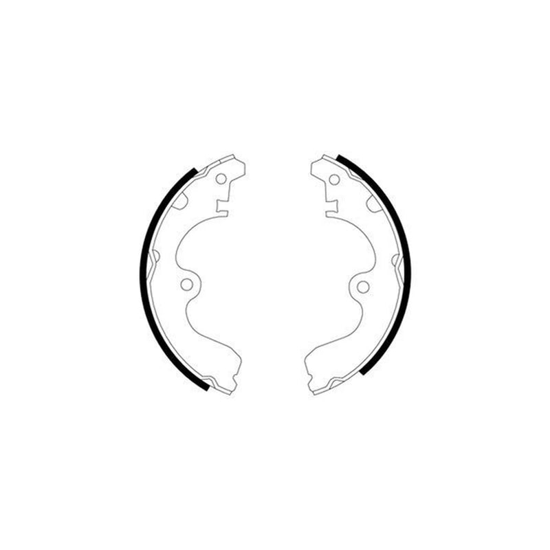Mintex Brake Shoe Set Axle Kit MFR307