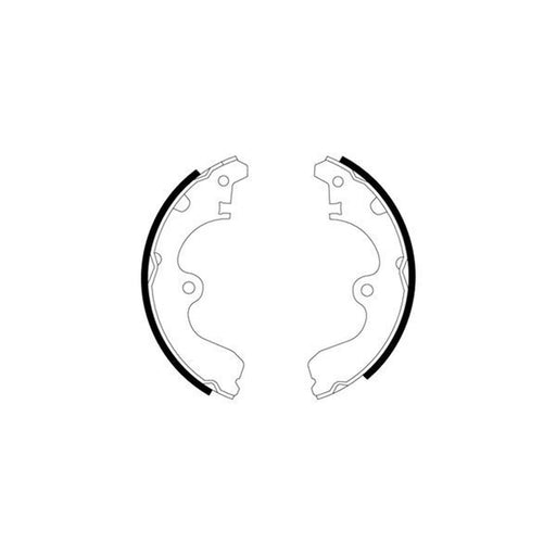 Mintex Brake Shoe Set Axle Kit MFR307