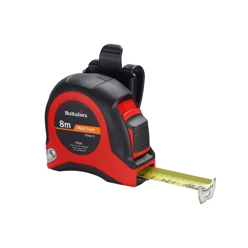 Hultafors PR8M Short Steel Tape 8m (Width 25mm) (Metric only) - 350303