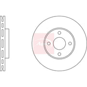Apec 2 x Vented Front Brake Discs DSK2487