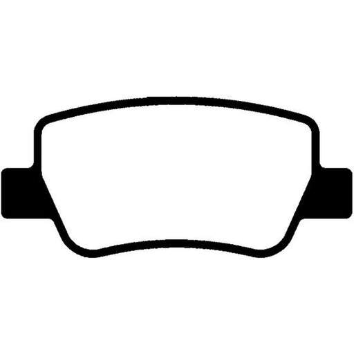 Abtex Rear Brake Pad Set PLU2074