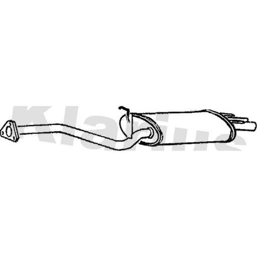 Klarius Box With Tail Pipe Rear HA130H