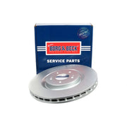 Borg & Beck 2 x Vented Front Brake Discs BBD6100S