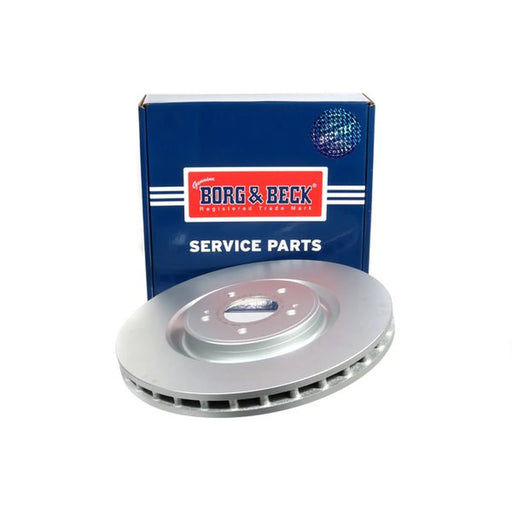 Borg & Beck 2 x Vented Front Brake Discs BBD6100S