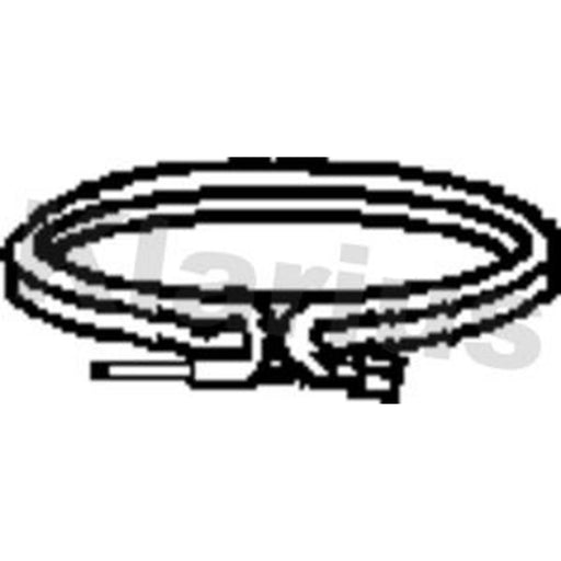 Klarius Exhaust System Clamping Piece OD ID Wide 430706