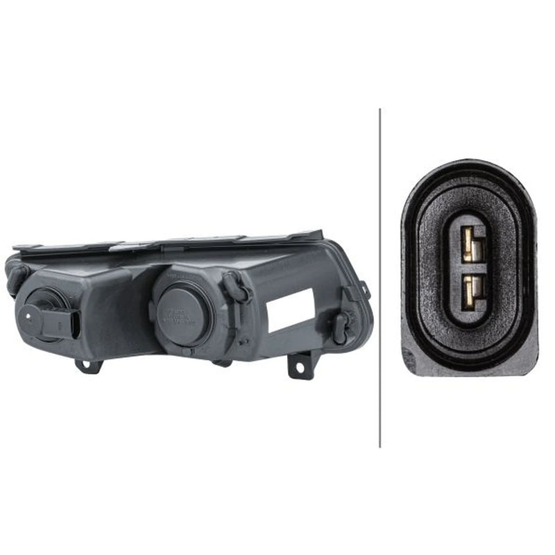Hella Daytime Running Light P21W Left 2PT 010 377-051
