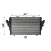 Mahle Intercooler (Charge Air Cooler) CI 548 000P
