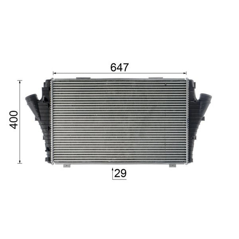 Mahle Intercooler (Charge Air Cooler) CI 548 000P
