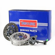 Borg & Beck Clutch Kit Set 3pc HKT1198