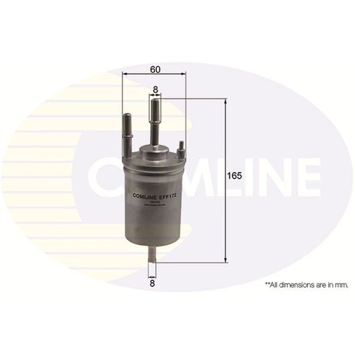 Comline Fuel Filter Element EFF172