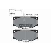Textar Front Brake Pad Set 2904001