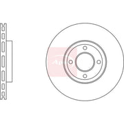 Apec 2 x Vented Front Brake Discs DSK3624