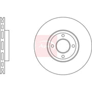 Apec 2 x Vented Front Brake Discs DSK3700